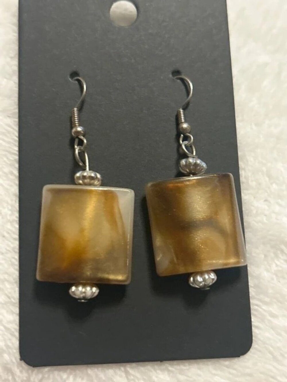 Hanging dangle earrings handmade